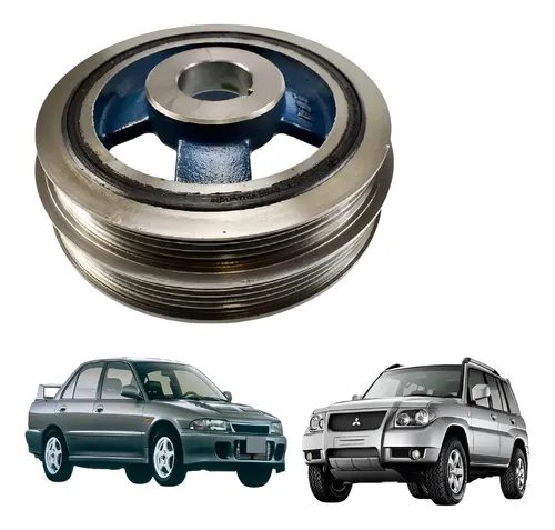 Polia Virabrequim Mitsubishi Pajero Lancer
