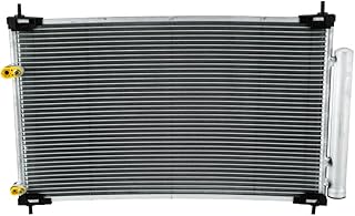 Radiador de alumínio condensador AC para Toyota Corolla Matrix 2009-2019, para 2008-2016 Scion tC xB 2009-2010 Pontiac Vibe, 08 09 10 11 12 2013 2014 2015 2016 2016 2012 17 18 Radiador de ar