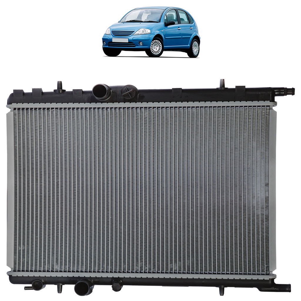 Radiador Aluminio Dianteiro Citroën C3 2007 2008