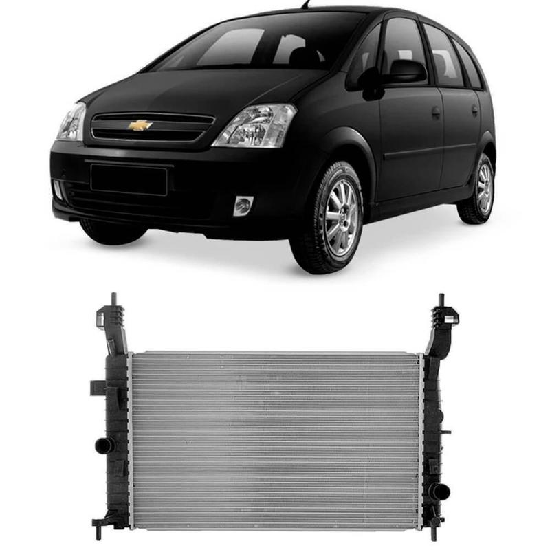 Radiador Chevrolet Meriva 1 8 2003 2008 Ar Ar Visconde
