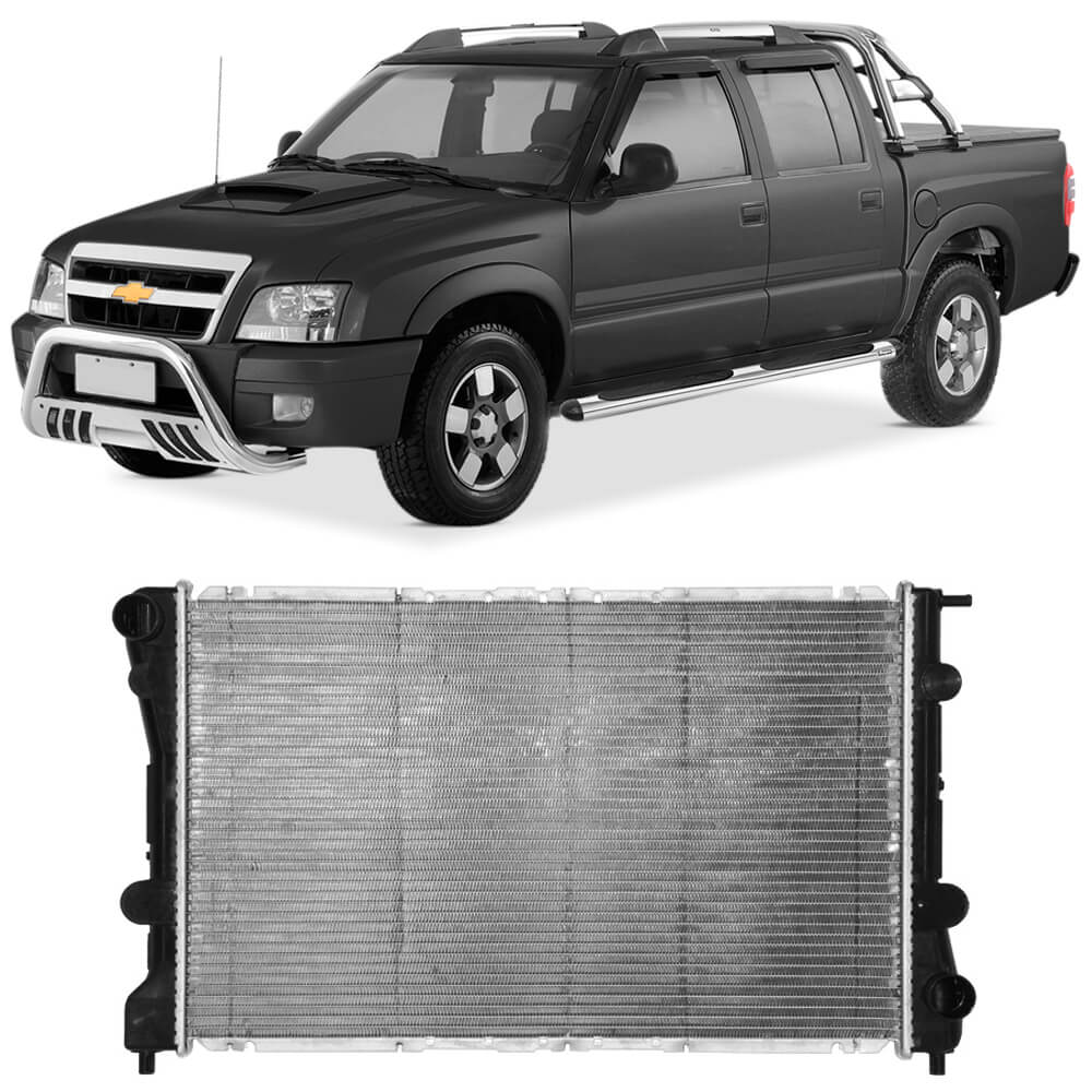 Radiador Chevrolet S10 2 8 Diesel 2005 2011 Visconde