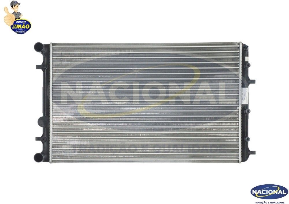 Radiador Crossfox Fox Voyage 1 0 1 6 Mecânico Ar Denso BC261470 1220RC
