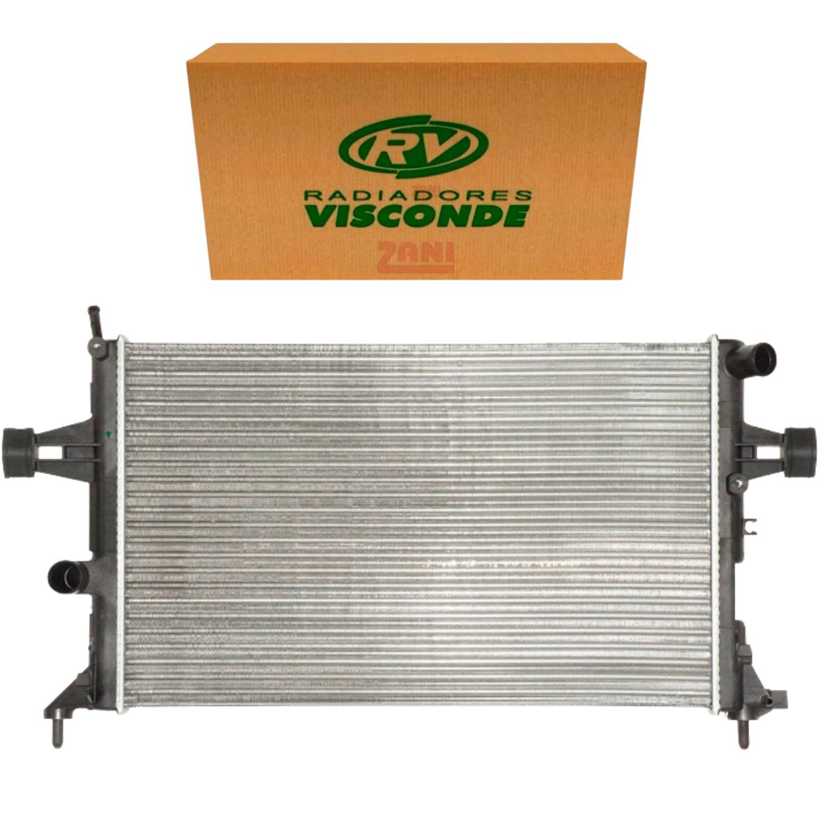 Radiador Dianteiro Chevrolet Astra 99 08 Ar Cond