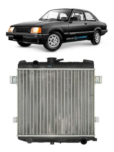 Radiador Dianteiro Chevrolet Chevette Marajo 1980 1995