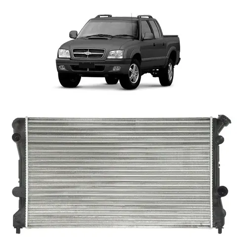 Radiador Dianteiro Chevrolet S10 Blazer 1995 2012 Flex