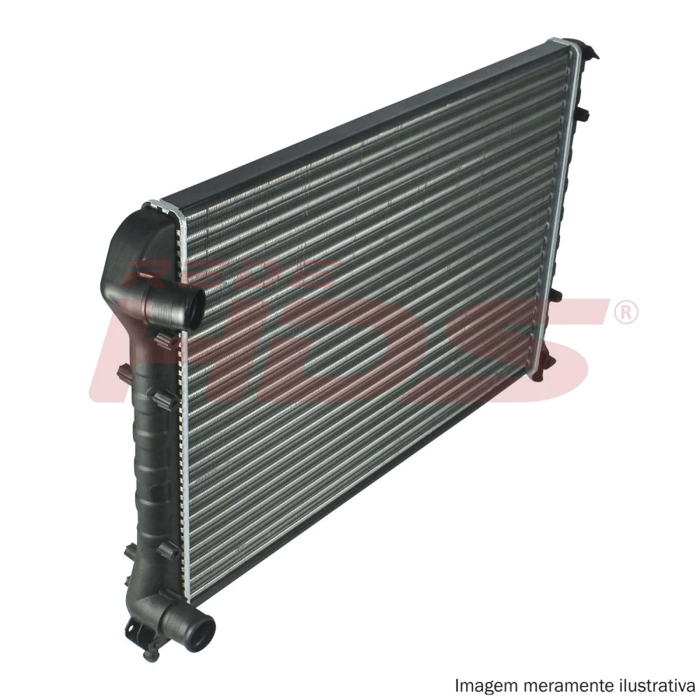 Radiador Dianteiro Fiat Doblo 2001 2016 C S Ac