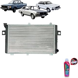 Kit Radiador Ford Corcel II Del Rey + Aditivo Radiador Radiex R1892 Rosa Pronto Uso