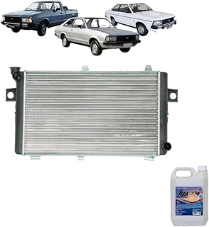 Kit Radiador Ford Corcel II Del Rey + Água Desmineralizada 5L