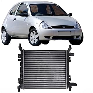 Radiador Dianteiro Ford Ka 2000 2007 Aluminio