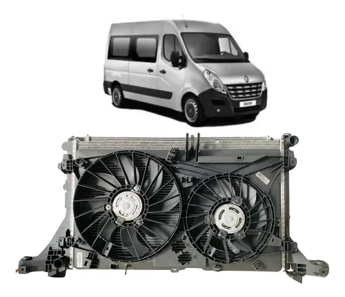 Radiador Dianteiro Renault Master 2 5 13 16 Ac