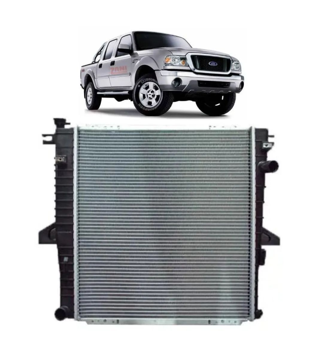 Radiador Ford Ranger 98 2006 Ar Ar Visconde