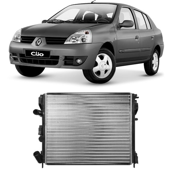 Radiador Renault Clio 1 0 1 6 99 2009 Ar Irb