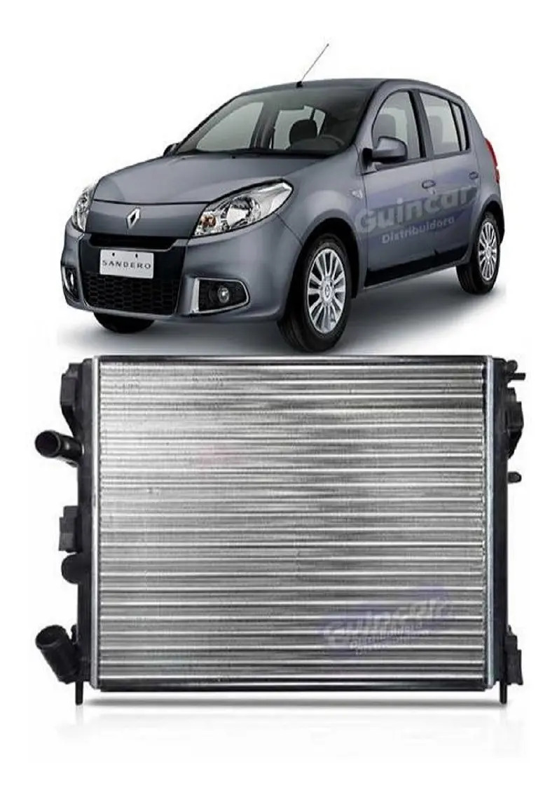 Radiador Renault Sandero 1 0 1 6 2008 2011 Ar Ar Visconde