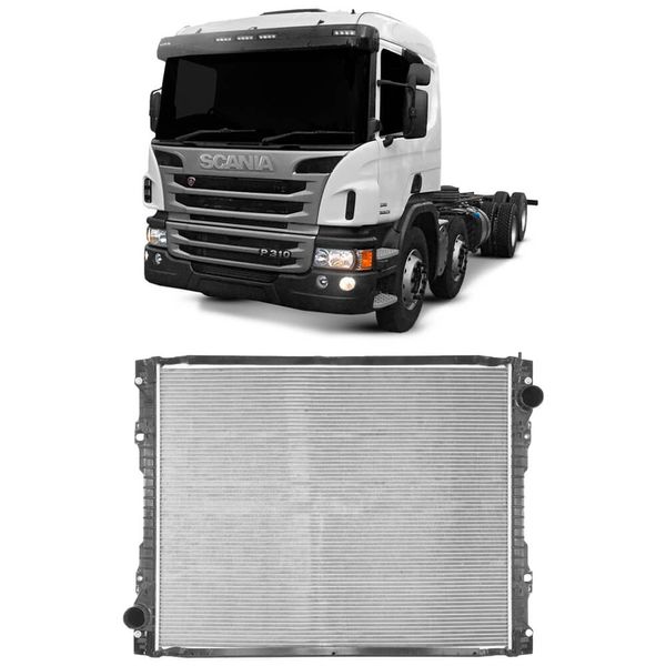 Radiador Scania Serie 5 2012 2017 Visconde
