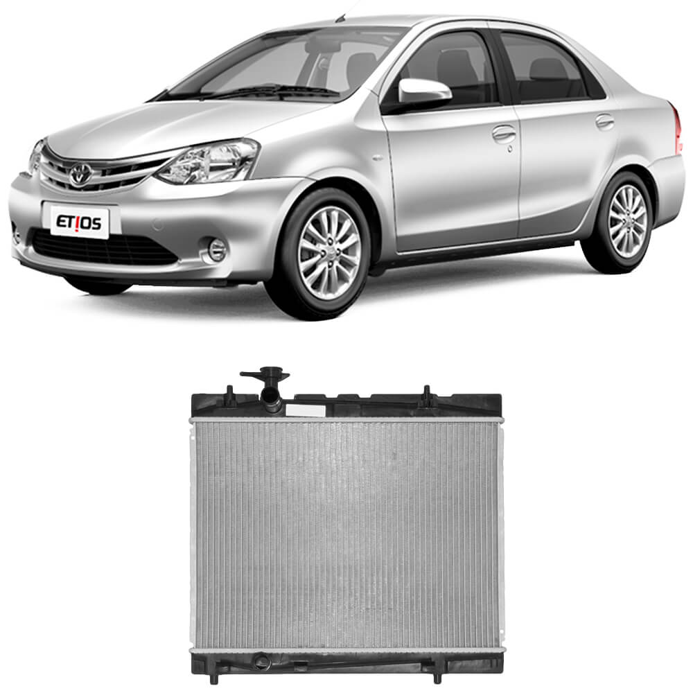 Radiador Toyota Etios 1 3 1 5 2013 2016 Ar Irb