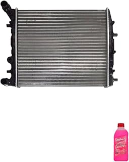Kit Radiador VW Fox Polo 2003 a 2005 + Aditivo Radiador Visconde Rosa Pronto Uso
