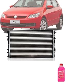 Kit Radiador VW Gol 2006 + Fox 2009 1.0 1.6 C/Ar + Aditivo Radiador Visconde Rosa