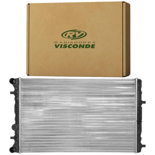 Radiador VW Saveiro 2009 2018 Ar Manual Visconde 12528