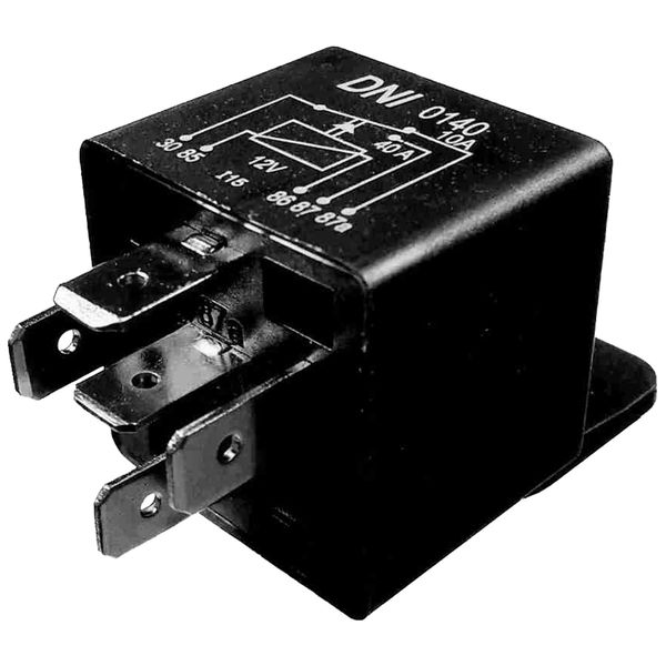 Relé Auxiliar Reversor Mb Accelo Atego Axor 12V 40 10A Suporte Dni