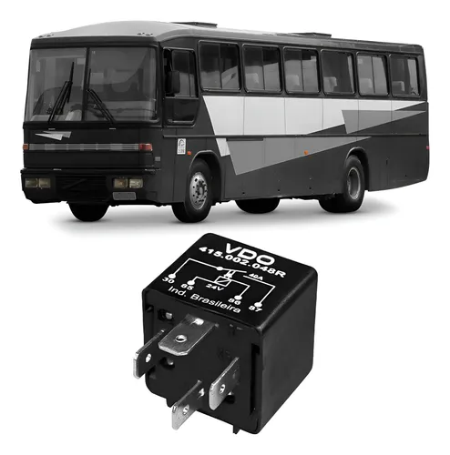 Relé Auxiliar Scania K 112 R 112 R 113 R 142 T 142 24V VDO D00208