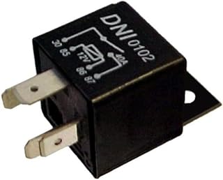 Relé Auxiliar Universal 12V 4 Terminais Suporte 40A Dni 0102