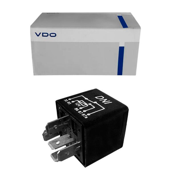 Relé Auxiliar Universal 24V 30 40A Vdo 415002005R Universal Automotive