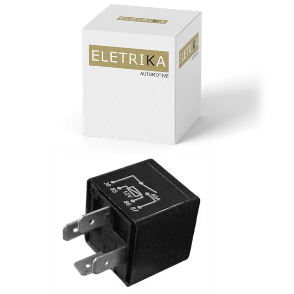 Relé Auxiliar Uso em Geral 12V 4 Terminais Eletrika EKX0101R