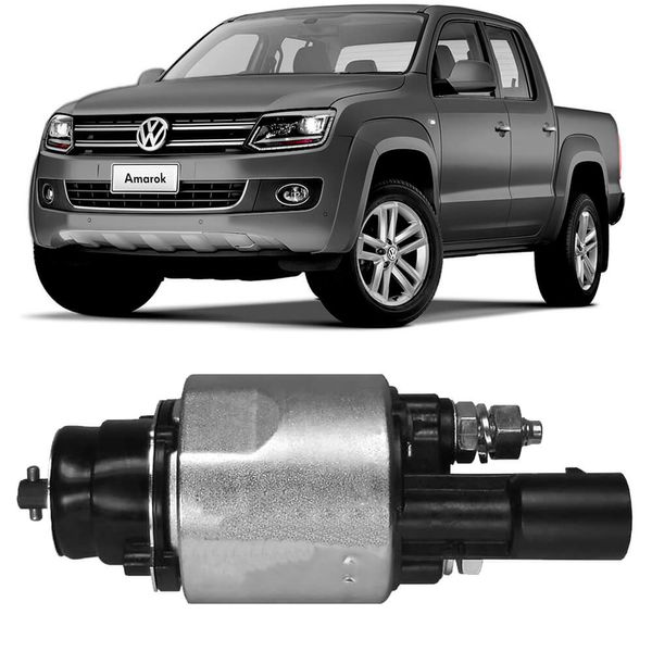 Relé Solenoide Partida 12V VW Amarok 2011 2021 Zm 3498