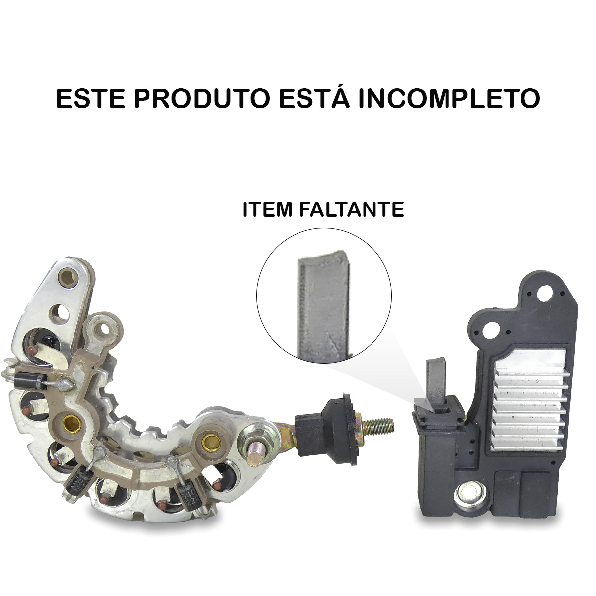 Retificador Alternador Chery Qq 1 1 2011 2015 105A Diodo 6X35A Gauss GA1602 6X35A, GA1602