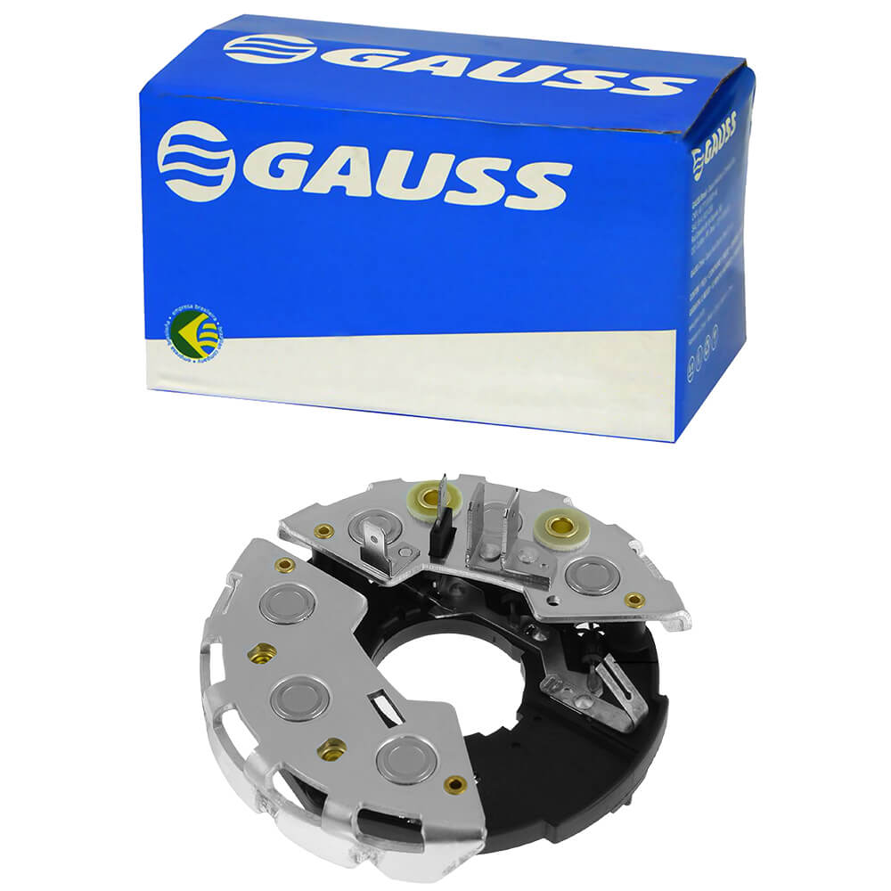 Retificador Alternador Fiesta Escort 76 2001 75A Diodo 6X35A Gauss GA1705 6X35A, GA1705