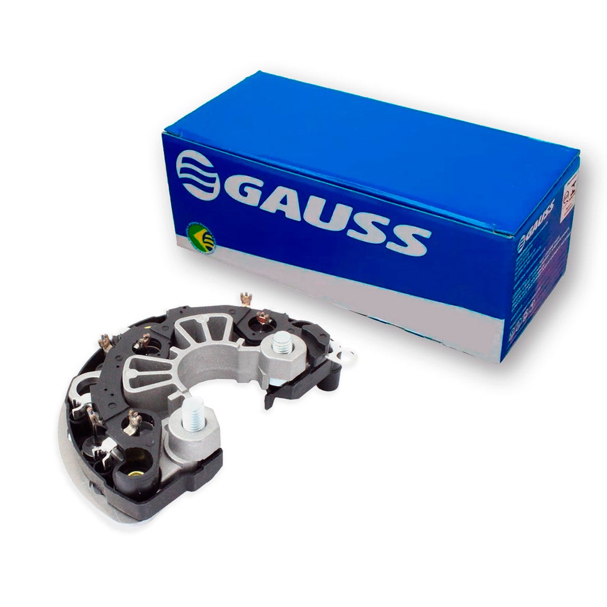 Retificador Alternador Peugeot 307 2000 2012 105A Diodo 6X35A Gauss GA1820 6X35A, GA1820