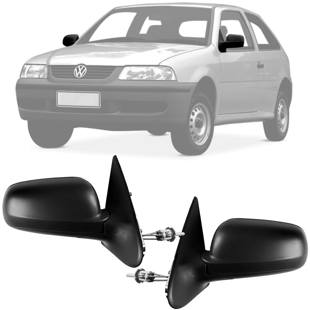 Retrovisor Epar Retrovisor Gol G3 2000 2005 2 Portas Preto Controle Carolcarxterno Ld Ccontrole