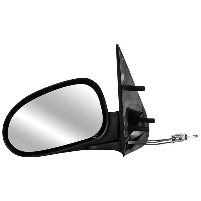 Retrovisor VW Gol 95 99 2 Portas Preto Controle Carolcar