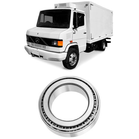 Rolamento Roda Mercedes-Benz 710 92 96 Traseiro Externo Skf