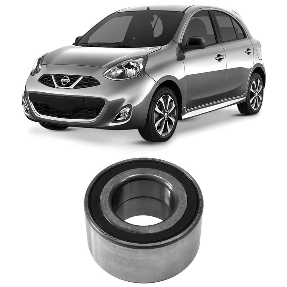 Rolamento Roda Nissan March 2012 2014 Dianteiro ABS Nsk