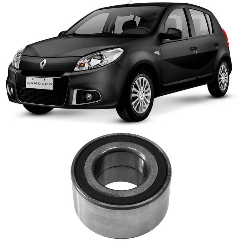 Rolamento Roda Renault Sandero 2008 2014 Dianteiro ABS Nsk