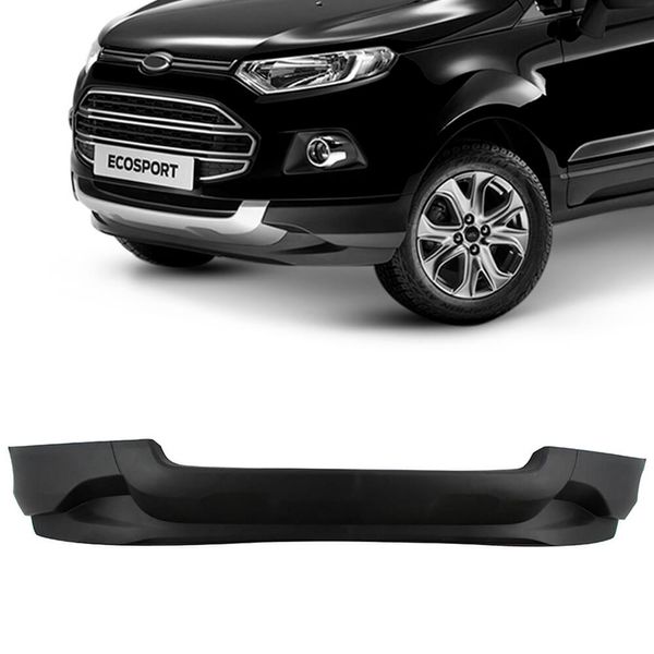 Spoiler Para-Choque Dianteiro Ecosport 2013 2017 Preto Texturizado 2910 Dts