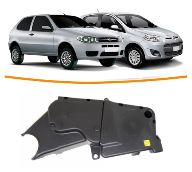 Tampa Correia Dentada Externo Fiat Palio 2001 2009 Wisa