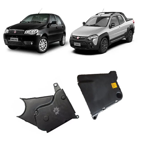 Tampa Correia Dentada Fiat Palio 1 8 03 2004 Kit 3PCS