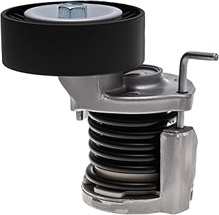 AUQDD Tensor de correia 38427 e conjunto de polia (para TDI 2.0L 1968cc 120Cid Diesel Turbo) Adequado para Audi A3 /13-14 VW Beetle, 10-14 Golf, 09-14 Jetta, 12-14 Passat (19255) 4100 038903315AH)