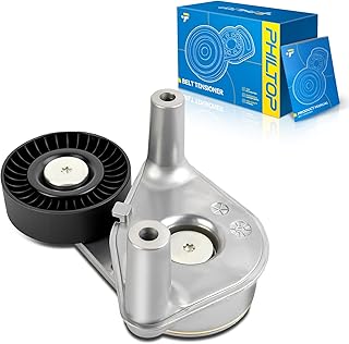 PHILTOP Conjunto tensor de correia com polia para Sportage 2005-2010, Optima 2001-2006, Tucson 2005-2009, Sonata 1999-2005, Santa Fe, Tiburon, Correia dentada OE # 2528137120