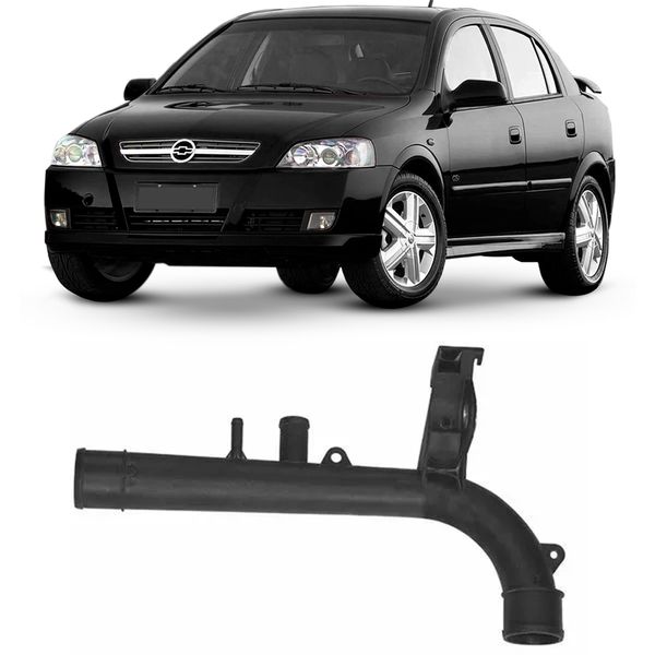 Tubo Circulacao Água Ar Quente Corsa MPFI 2002 2006 4 Cilindros Valclei