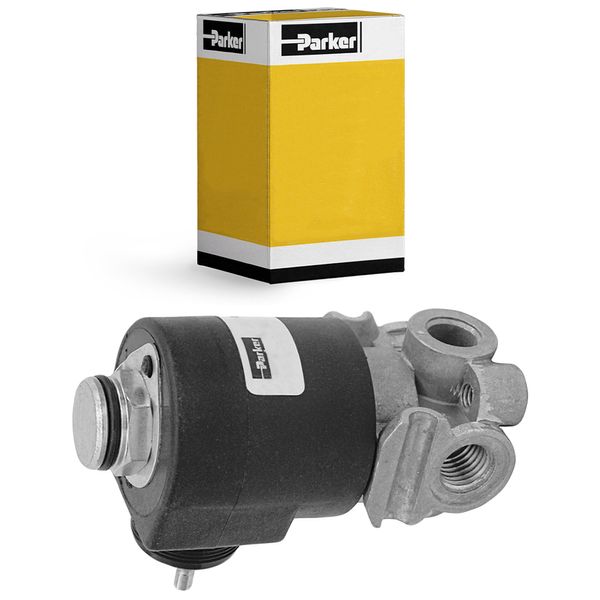 Valvula Solenoide Diferencial Scania T 112 24V Reduzida Parker 712179C