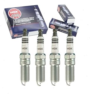 4 velas de ignição NGK Iridium IX compatíveis com Ford Fusion 2.0L L4 2013-2020