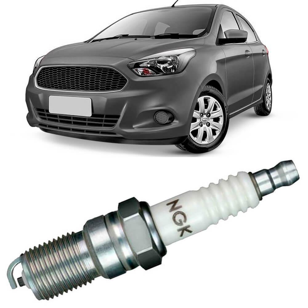 Vela Ignição Ford Ka 1 0 12V 2014 2021 Ngk LNAR7A9G