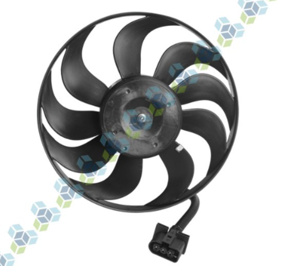 Ventoinha Radiador 12V 9 Pas VW Fox Golf Polo Bauen BAU100302