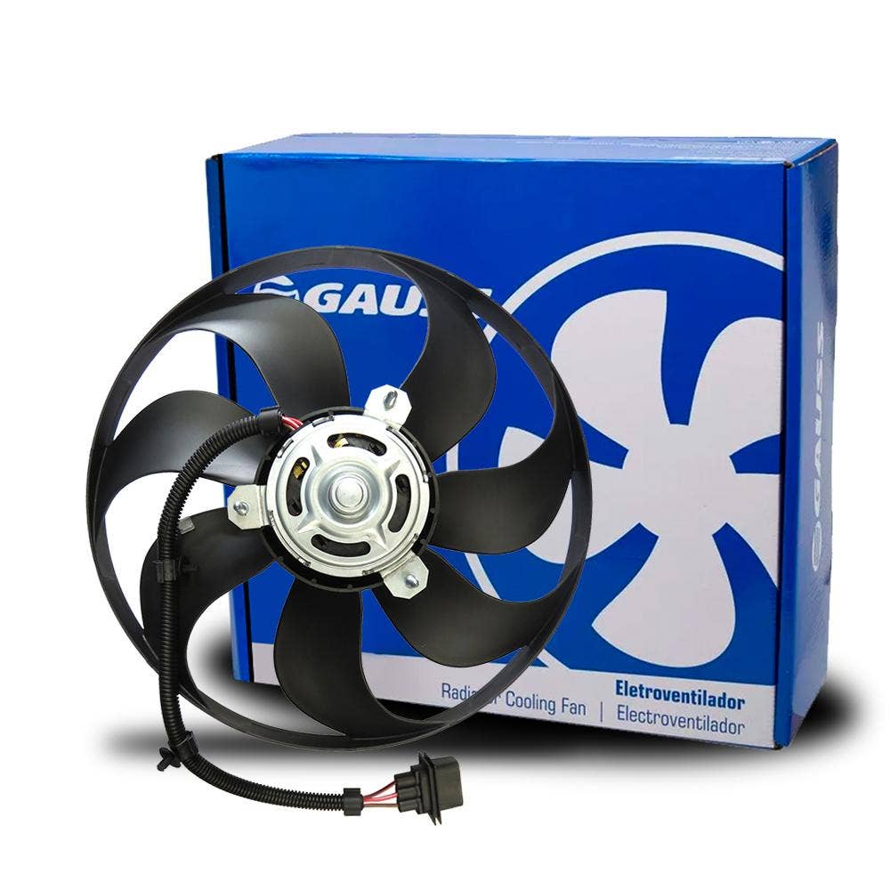 Ventoinha Radiador Bora Golf Fox 99 2007 Ar Gauss GE1030