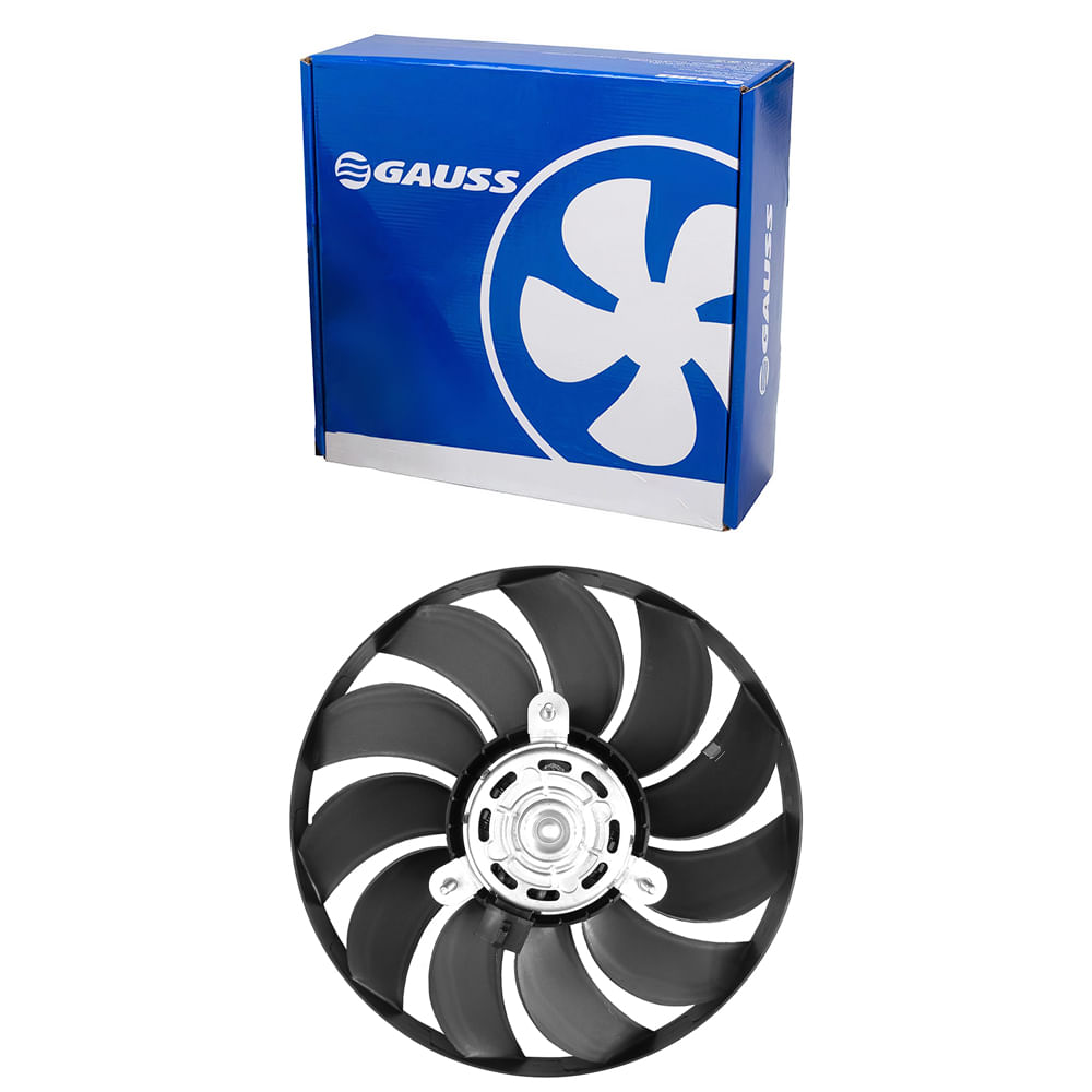 Ventoinha Radiador Ford Courier 98 2008 300W Ar Gauss GE1017