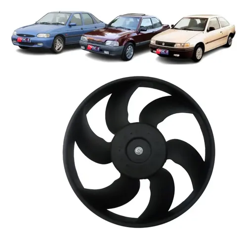 Ventoinha Radiador Ford Escort Verona 92 96 Ar Gauss GE1003