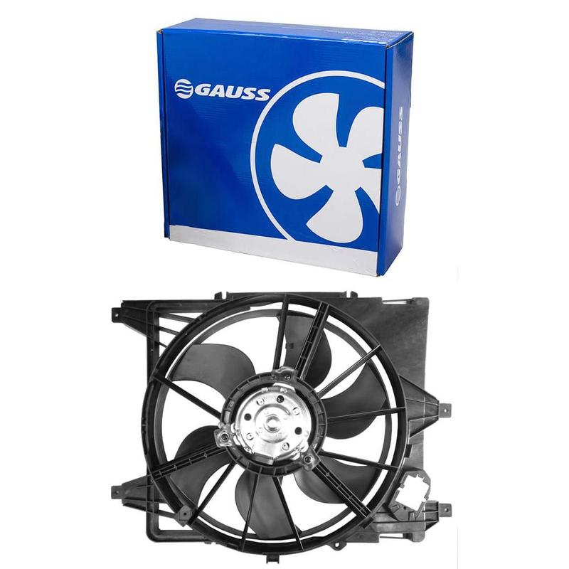 Ventoinha Radiador Renault Clio Logan Sandero 1 0 1 6 2 0 Ar Gauss GE1055